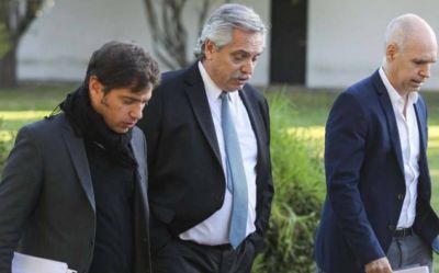 Un �re truco� de �ltima hora: Larreta, Kicillof, Alberto y las negociaciones detr�s del fallido anuncio desde Olivos