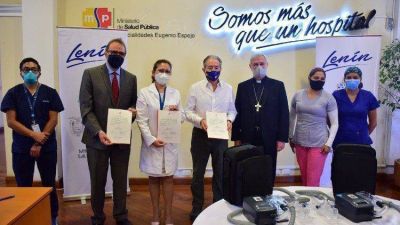 Ecuador: llegaron los respiradores donados por el Papa