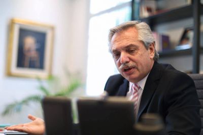 Alberto Fern�ndez, junto a Lula da Silva: 