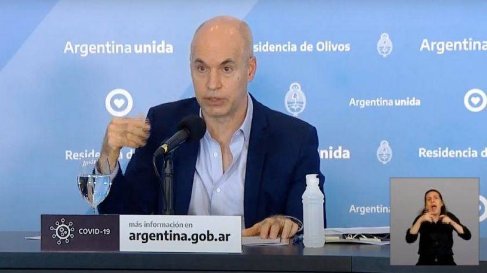 Larreta resisti hasta donde pudo, pero debi ceder ante nmeros crticos