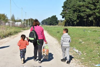 Entregaron refuerzos alimentarios en Mar del Plata