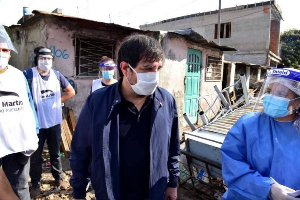 Hisoparon al Intendente de San Martn, Fernando Moreira y esperan el resultado para saber si tiene Coronavirus