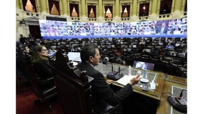 El oficialismo y la oposici�n negocian la pr�rroga del protocolo de sesiones virtuales en Diputados
