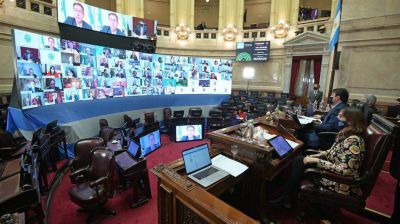 Una empleada del Senado dio positivo de coronavirus