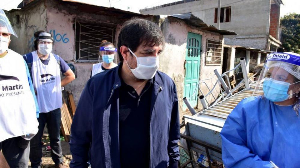 San Martn tiene el rcord de muertes por habitantes y es el foco de coronavirus en el Conurbano norte