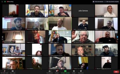 Acto del PJ por Zoom y recuerdo de la billetera del intendente que se fue al Pro