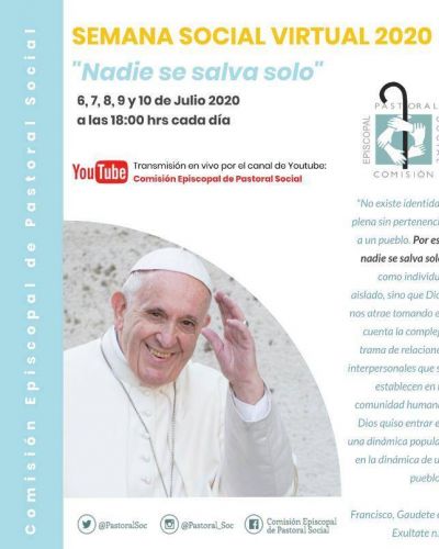 La Semana Social 2020, ser� virtual: 