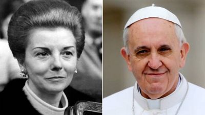 El papa Francisco le envi� un rosario a Isabel Per�n por intermedio de un amigo y de su bi�grafo