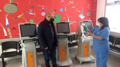 Arribaron a Balcarce respiradores gestionados por el intendente Reino