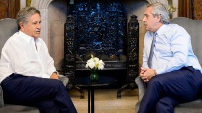 Fern�ndez recibi� a Duhalde y De Mendiguren en Olivos para hablar de 
