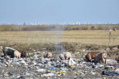 Arroyo Leyes: marcha y petitorio para reclamar por el basural al cielo abierto