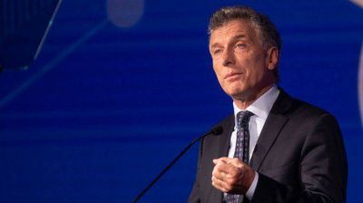 Macri reaparece p�blicamente en medio del esc�ndalo por espionaje bajo su gesti�n