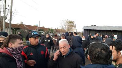 Paro de colectivos: incidentes y heridos en medio de la protesta