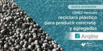 Cemex Ventures reciclar plstico para producir hormign y ridos