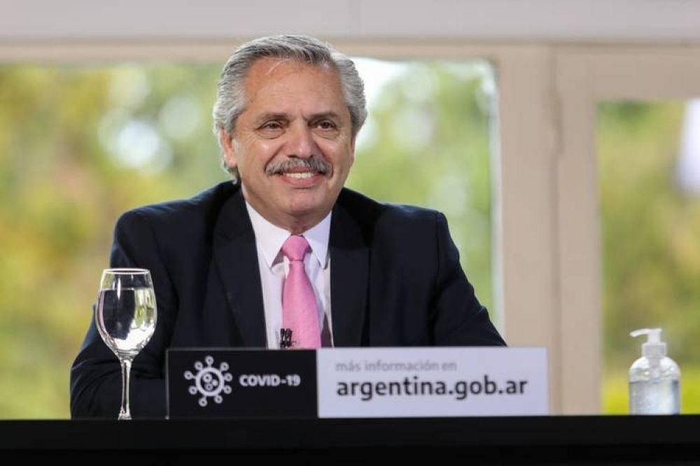 Alberto Fernndez le envi un mensaje de pronta recuperacin a Jair Bolsonaro