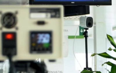 Instalaron una c�mara t�rmica en el Hospital Papa Francisco de Hurlingham