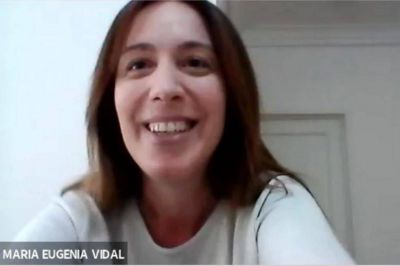 Interna. Mar�a Eugenia Vidal admiti� 