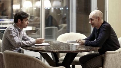 Kicillof y Rodr�guez Larreta se re�nen para evaluar la situaci�n en el AMBA