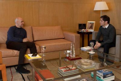 Horacio Rodr�guez Larreta y Axel Kicillof acordaron avanzar con una 