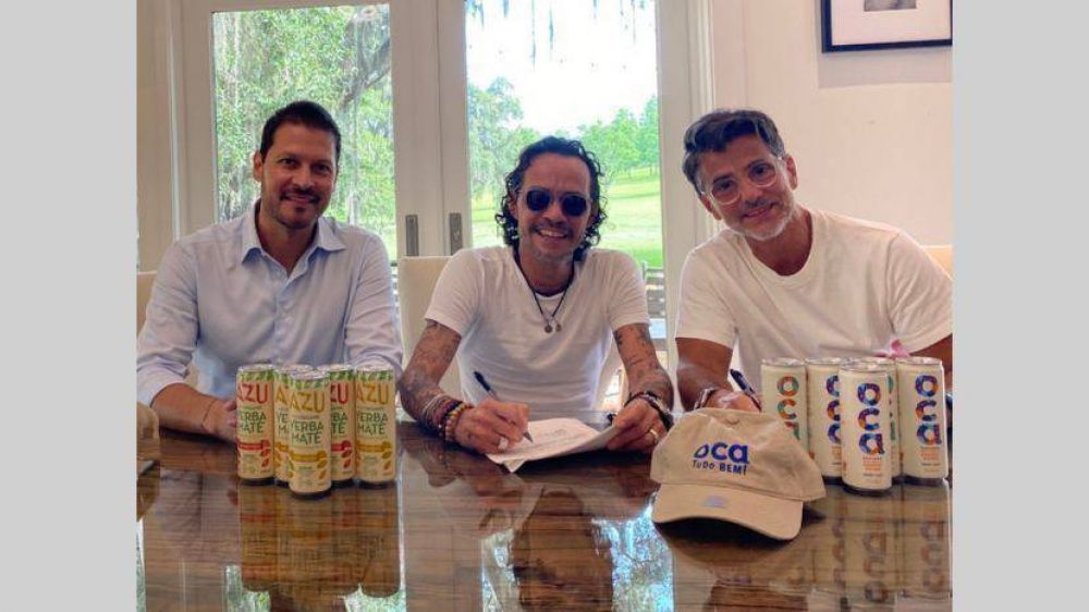 La duea de Citric fabricar bebidas con la empresa del cantante Marc Anthony