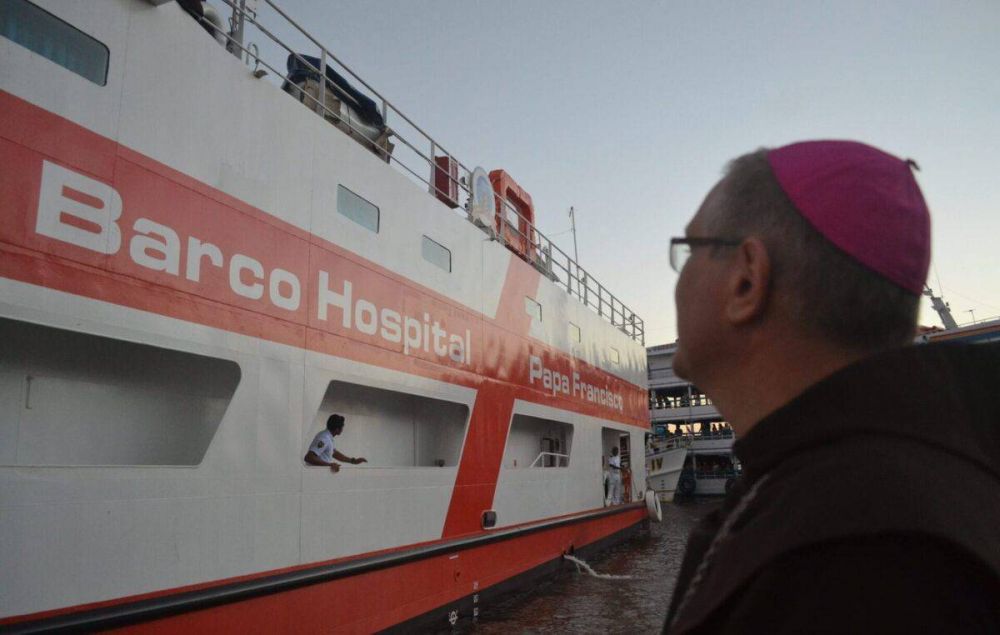 Brasil: El Barco Hospital Papa Francisco lucha contra el coronavirus