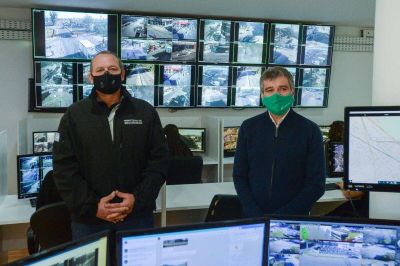 Zabaleta y Berni supervisaron en Hurlingham las medidas de seguridad conjuntas entre la provincia y el municipio