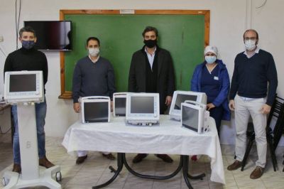 Tres nuevos respiradores para el sistema sanitario local
