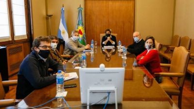 Bianco y Miguel se reunieron para coordinar c�mo continuar� aislamiento en el AMBA