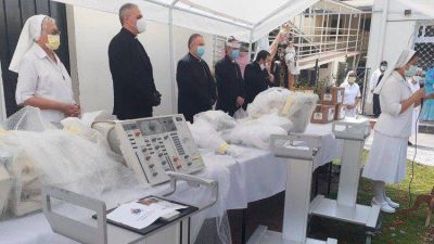 Honduras. Entregado el equipo de bioseguridad donado por el Papa