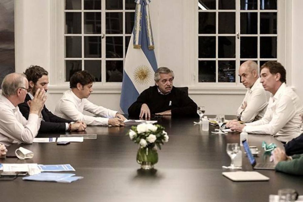Cumbre en Olivos para definir cmo sigue la cuarentena en AMBA