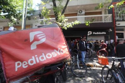 Repartidores marchan contra un proyecto de la Ciudad que �legitima la precarizaci�n�