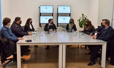 Sujarchuk se reuni� con los fiscales y el jefe de Polic�a por la inseguridad