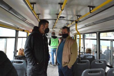 El Subsecretario de Transporte de la Provincia supervis� controles en Ituzaing�
