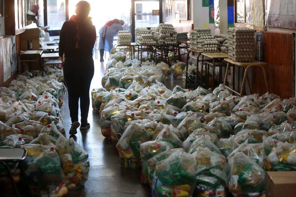 El Municipio de Brown ya reparti 3 mil toneladas de alimentos en escuelas