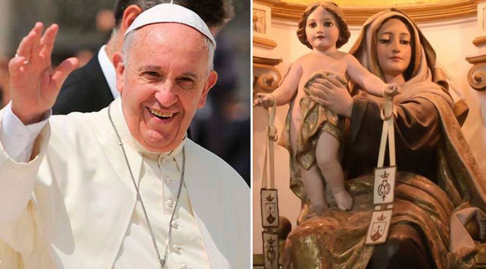 Papa Francisco: Pidan ayuda a Virgen del Carmen para no mentir ni hablar mal del prjimo