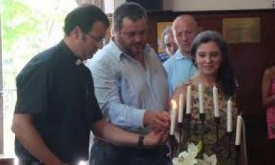 AMIA: Cercan�a de Mons. Mestre con la comunidad jud�a marplatense