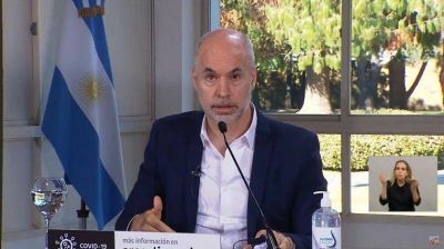 Horacio Rodr�guez Larreta llam� a los recuperados del coronavirus a donar plasma