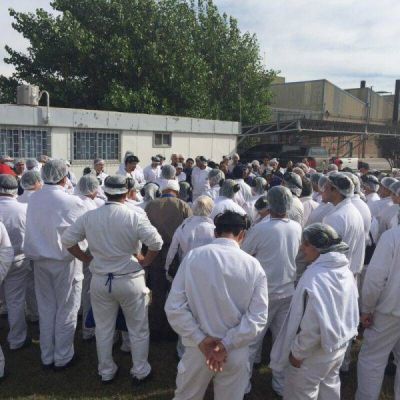 San Luis: trabajadores alimenticios reclaman por salario