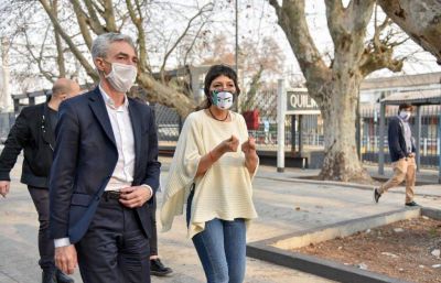 Mendoza y el ministro Meoni planifican proyectos relevantes para el distrito