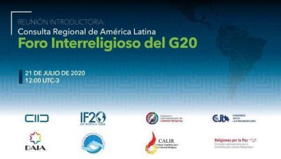 La DAIA participar� del Foro Interreligioso del G20