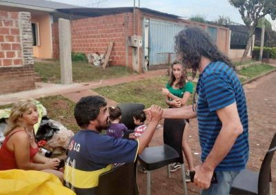 Garup�: denuncian que sin orden judicial desalojaron violentamente a una familia de su vivienda
