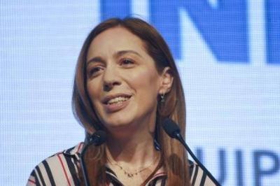Mar�a Eugenia Vidal en el Zoom de la 