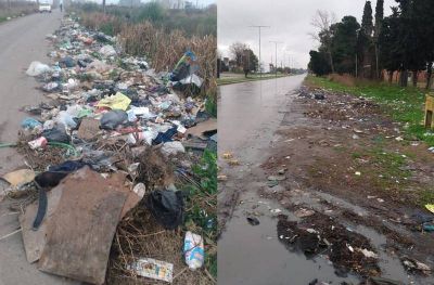 Barrio Aeropuerto desbordado por la basura: vecinos incendian los contenedores para �hacer lugar�