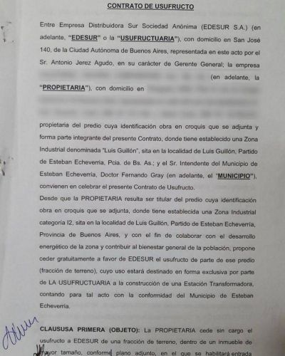 Dur�simo: el Municipio de Echeverr�a denunci� a Edesur por incumplimiento de contrato