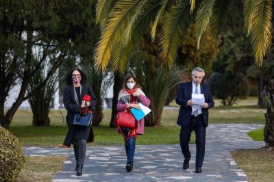 C�mo se cuida el Presidente para no contagiarse coronavirus y los nuevos h�bitos de Axel Kicillof