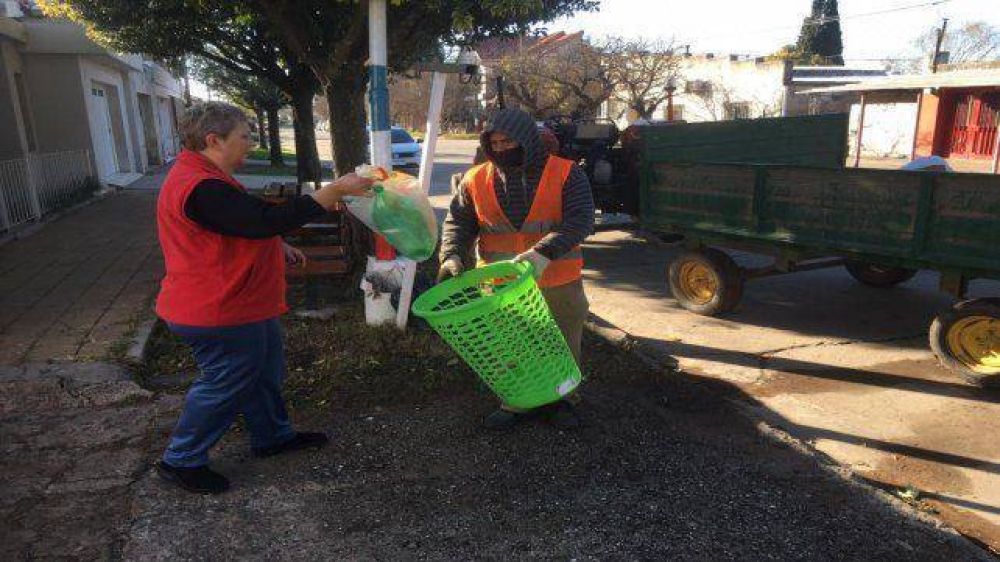 Pavn Arriba lanz un programa de separacin de residuos urbanos slidos