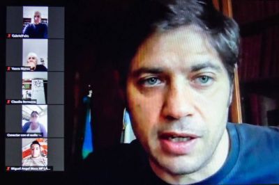 Kicillof particip� del acto en conmemoraci�n a Evita