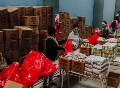 M�s de 200 mil vecinos de Lomas recibieron ayuda alimentaria desde el inicio de la pandemia