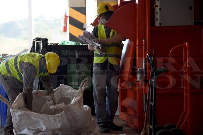 Planta de Nemesio Parma recuper� 6.000 kilos de material reciclable el primer mes
