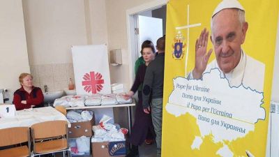 Ucrania, proyecto del Papa: en 4 a�os ayud� a un mill�n personas